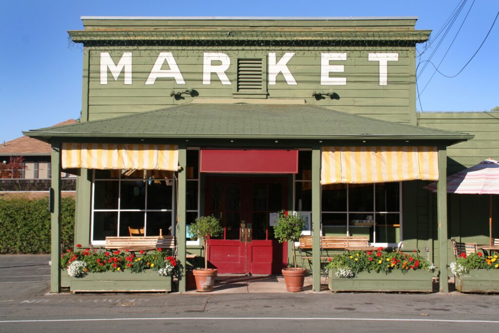 Old town market